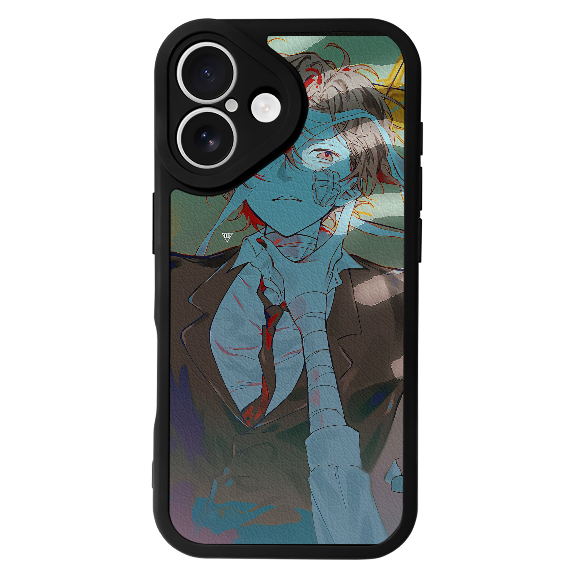 （画像用） 文豪ストレイドッグス Bungo Stray Dogs 【iPhone 16シリーズ対応】シリコンスマホケース（レザー調） 材質：シリコン